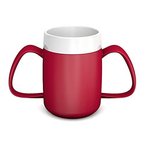 Ornamin 2-Henkel-Becher mit Trink-Trick – Produktabbildung